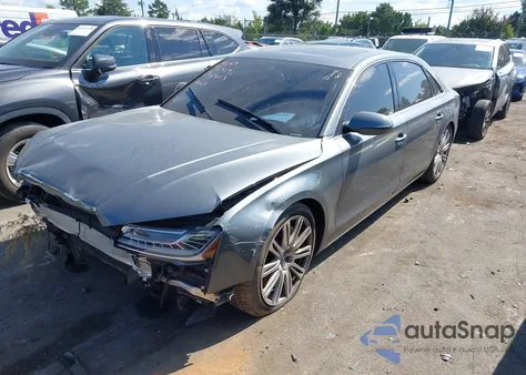 2015 Audi A8 L 3.0T from USA, damaged, VIN WAU3GAFD3FN033303